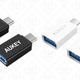 2-Pack USB 3.0 to USB-C Adapters, $7 with code AUKEYAA1